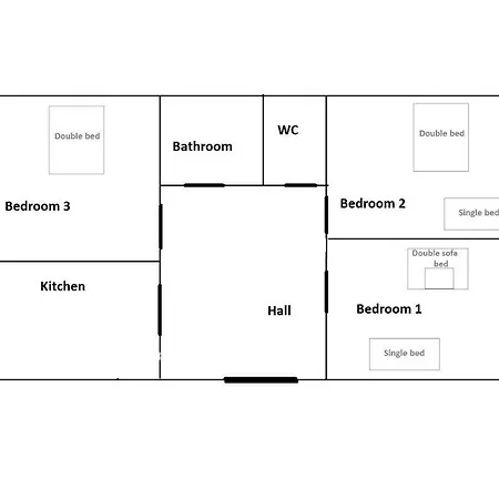 Calm Pedzichow Street * Krakow